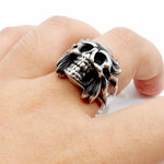 Skull Ring Dedo