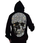 Sudadera de Calavera con Brillos