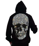 Sudadera de Calavera con Brillos