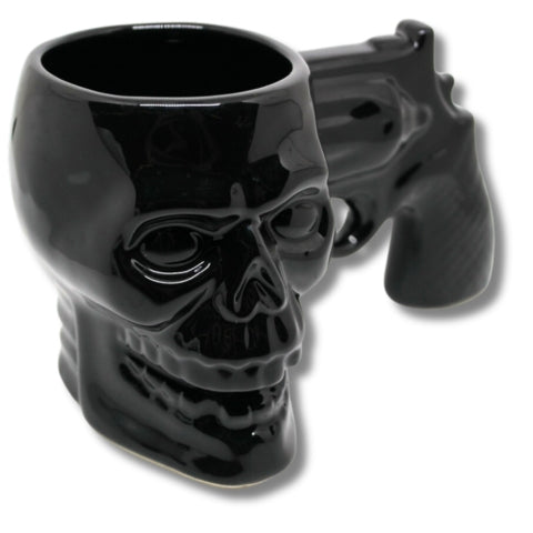 Taza en Forma de Calavera