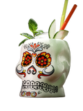 Vaso Calaca Mexicana