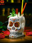 Vaso Calavera Mexicana