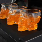 Vasos en Forma de Calavera para Cocteles