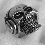 Anillo Calavera Rock