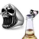 Anillo Skull Destapador
