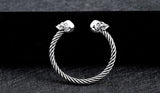 Brazalete Calavera Acero Inoxidable