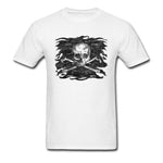 Camiseta Calavera Pirata Blanco