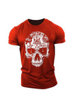 Camiseta Estilo de Cráneo