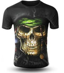 Camiseta Hombre Calavera Pirata
