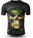 Camiseta Hombre Calavera Pirata