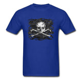 Camiseta Skull Pirata Azul