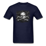 Playera Calavera Pirata Navy