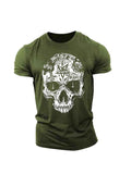 Playera de Cráneo Kaki