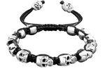 Pulsera Calavera Macrame