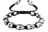 Pulsera Calavera Macrame