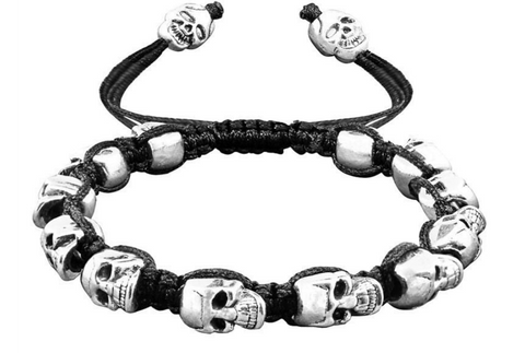 Pulsera Calavera Macrame