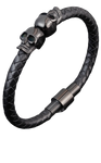 Pulsera Calavera Negra 
