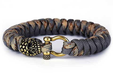 Pulsera Cráneo Paracord