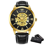Reloj Calavera de Piel