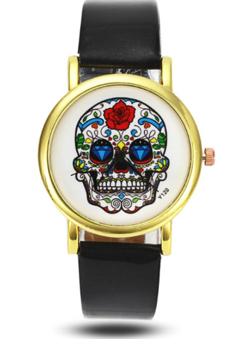Reloj Calavera Mexicana