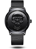 Reloj calavera Negra