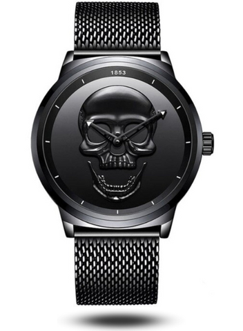 Reloj Calavera Negra