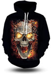 Sudadera Básica Calavera