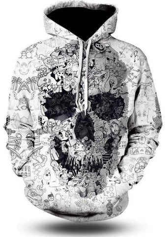 Sudadera Calavera Hombre