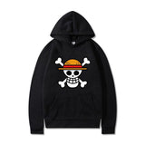 Sudadera Skull Luffy Negro