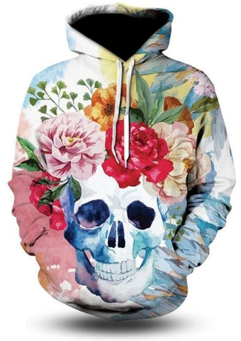 Sudadera Skull Mujer